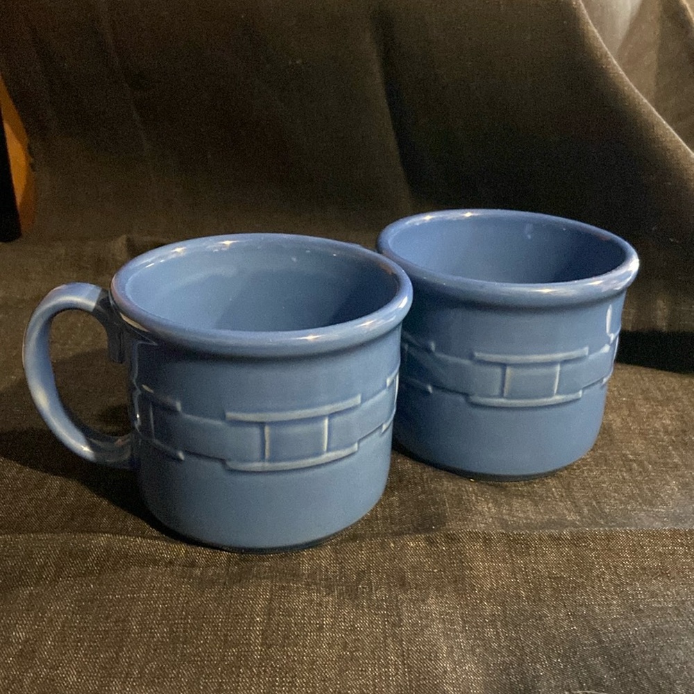 Longaberger soup mugs